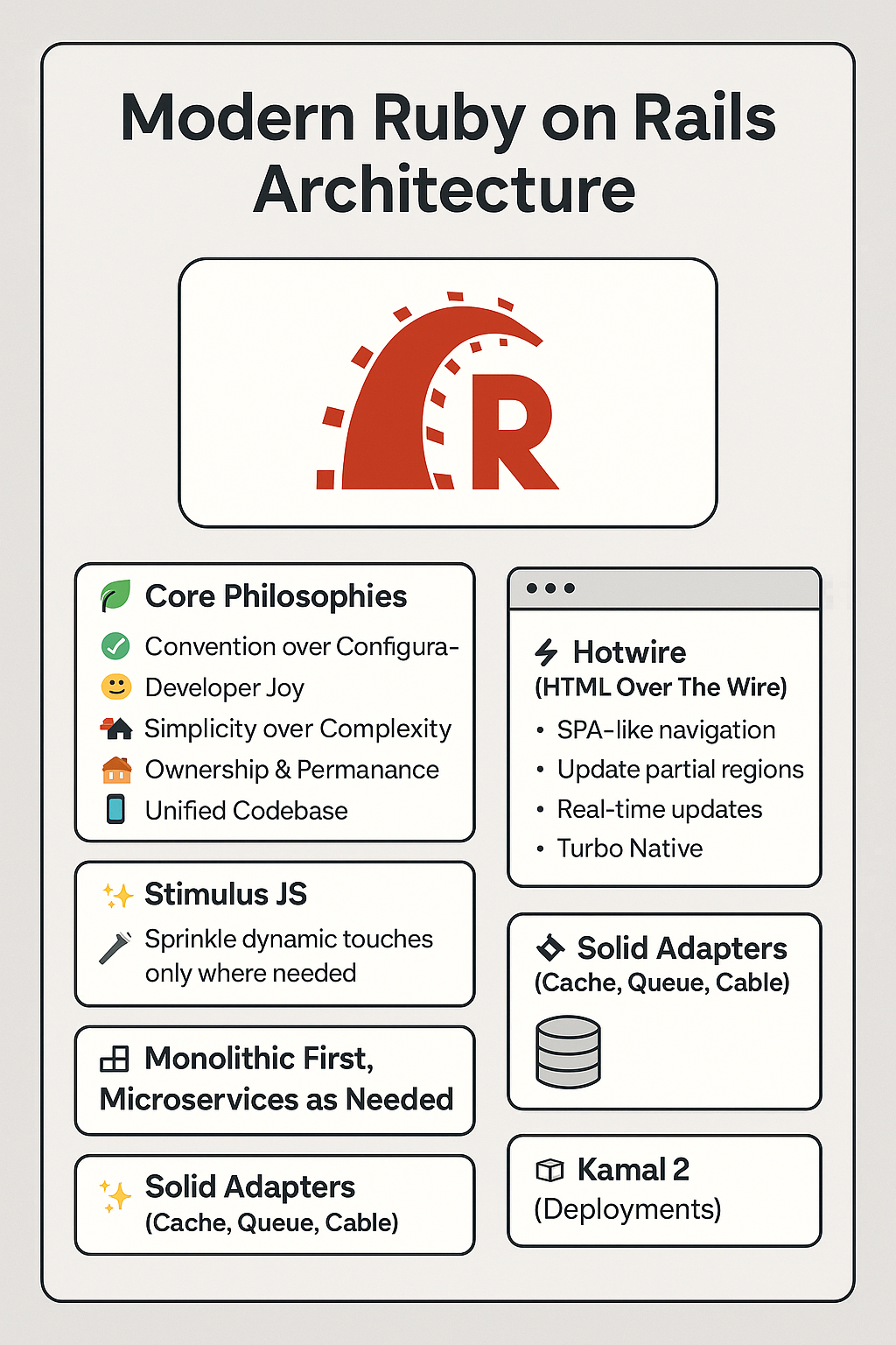 Modern Rails Architecture